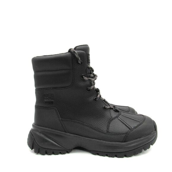 UGG YOSE WOMEN'S RAIN SNOW BOOTS IN BLACK SZ 7 - Picture 1 of 7